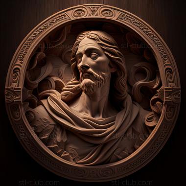 3D model st jesus (STL)